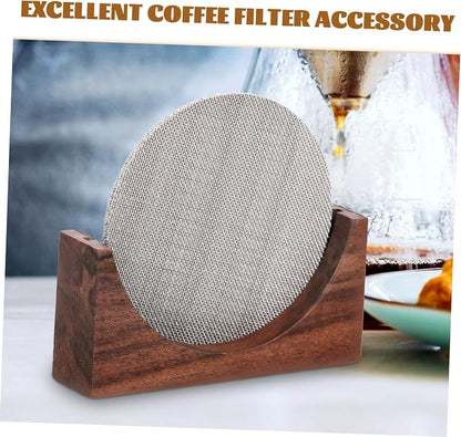Luxshiny 2pcs Stainless Mesh Filter Basket Espresso Filter - Image 9