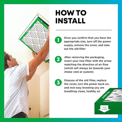 Filterbuy 18x25x2 Air Filter MERV 8 Essential Dust & Allergy Defense, - Image 5