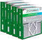 Filterbuy 20x25x5 Air Filter MERV 8 Essential Dust & Allergy Defense, Pleated by Filterbuy