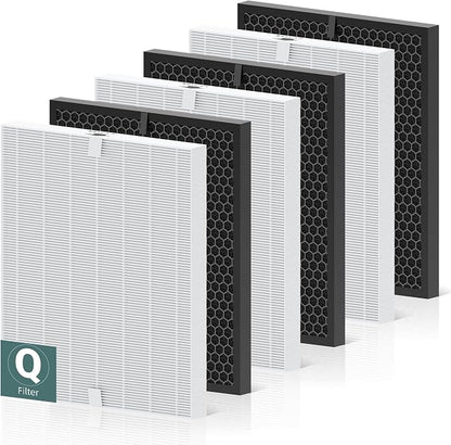 5510 5520 Replacement Filter Q for WINIX 5510 5520 PlasmaWave Air Purifier by PETOX