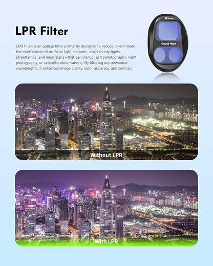 Light Pollution Filter for DJI Mavic 4 Pro, LPR Filter Reduces Urban Orange Glow - Image 4
