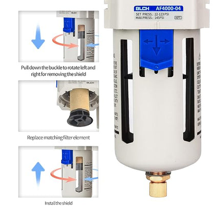 BLCH 1/2" NPT Air Line Dryer - Image 2
