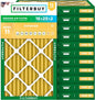 Filterbuy 16x25x2 Air Filter MERV 11 Superior Pet & Allergy Defense, by Filterbuy