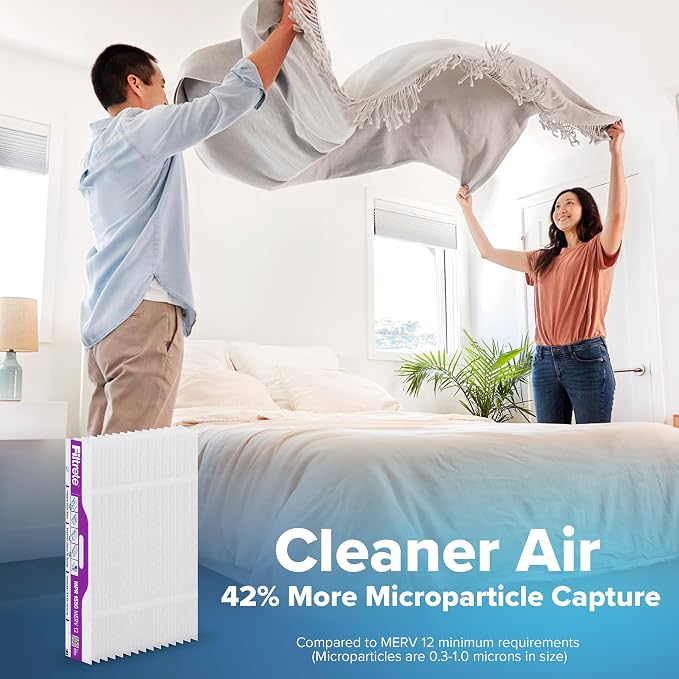 Filtrete 20x25x4 Refillable Air Filter Starter Kit, MPR 1550, MERV 12, 1 - Image 2