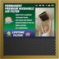 CARTER | Gold | MERV 8 | HVAC & Furnace Filter | Washable Electrostatic by Carter+Goods