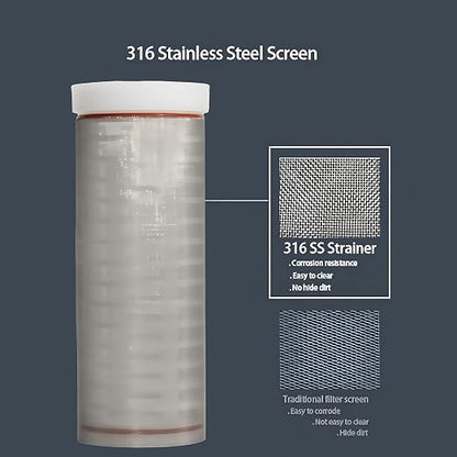 BUPUROTT Water Pump Strainer Inlet Filter - Image 4