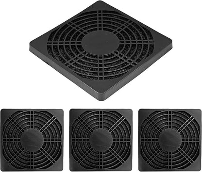 4Pcs 120mm Cooling Fan Filter, Plastic Dustproof Mesh Cover by Unknown