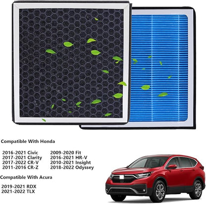 CF11182 Cabin Air Filter With Honda Civic, CR-V CRV, CR-Z CRZ, HR-V HRV - Image 7