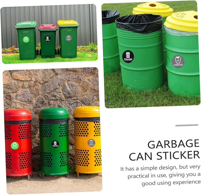 9pcs Garbage Classification Stickers - Image 8
