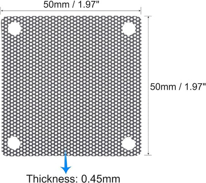 uxcell PC Dust Fan Screen with Screws - Image 3