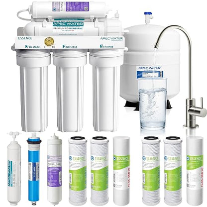 APEC Water Systems ROES-PH75 Essence Series Alkaline Mineral pH+ 75 GPD 6-Stage by APECWaterSystems