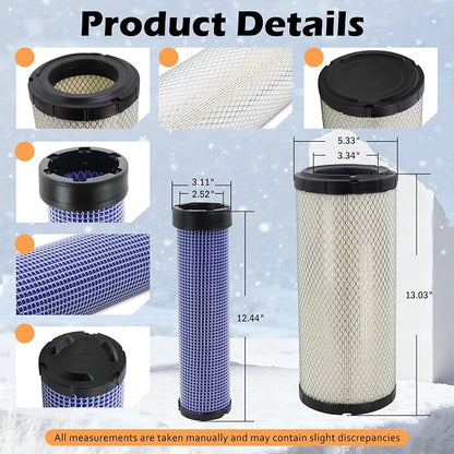 59800-26110 3A111-19130 Air Filter Kit Fit - Image 6