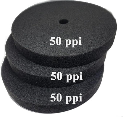 Aquarium Pond 5 Gallon Bucket DIY Bio Sponge Filter Media Pad Rounded 11x11 - Image 3
