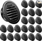 Zonon 24 Pcs Stainless Steel Soffit Vents 4 Inch Round Dryer Vent Cover by Zonon