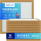 Fiberglass Air Filter -14x14x1Air Filter 12 Pack by Unknown
