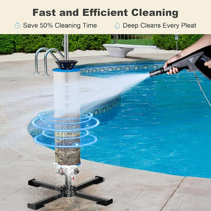 ROYOR Pool Filter Cleaner Stand Tool, Fit - Image 6