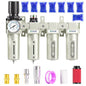 TAILONZ PNEUMATIC 0-240PSI 1/2 Inch NPT Industrial Grade 4 Stage Air Drying by TAILONZPNEUMATIC