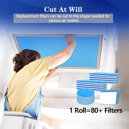 Air Vent Filter, MERV 8 Electrostatic Air Filter Roll, Rv Ac Vent, Refrigeration - Image 4