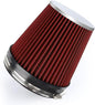 6" 152mm Cold Air Intake Filter Clamp-On Replacement High Flow Inlet Air Filter by DrivewithConfidence