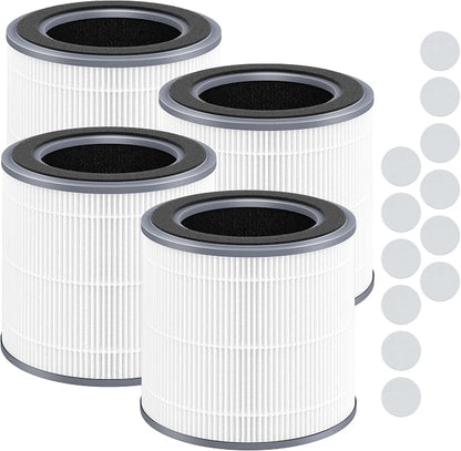 4 Packs HH001 Filter Replacement by XBWW
