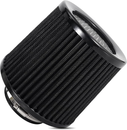 Cold Air Intake Filter High Performance Washable Filter Clamp-On Replacement by JIAYAN