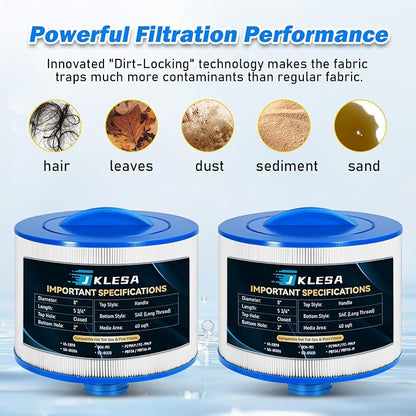 Spa Filter Compatible with 2013+ Bullfrog/Wellspring 10-2870, Unicel 8CH-951 - Image 4