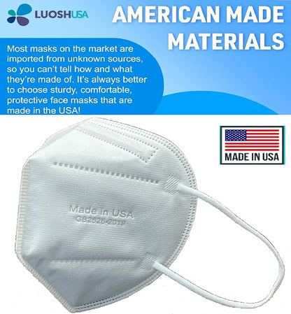 Luosh KN95 Face Masks Made in USA - Image 4