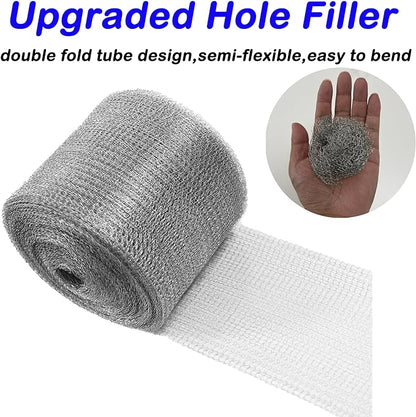 Wire Mesh for Mice Control 5 in X 36Ft, Hole Fill Fabric, Weep Holes Covers - Image 3