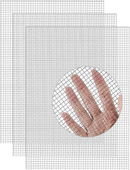 3 Pack Wire Mesh Screen 13.4'' x 9.5'' by TOYPOPOR