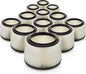 Craftsman 3 & 4 gal. Replacement Filter by Kopach, 12 Pack, Deluxe Fine by Kopach+Filter