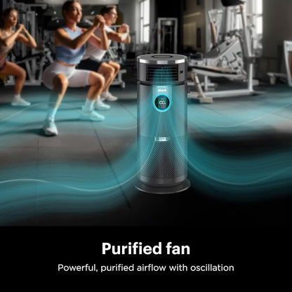 Shark HC451 3-in-1 Clean Sense Air Purifier, Heater & Fan, HEPA Filter - Image 5