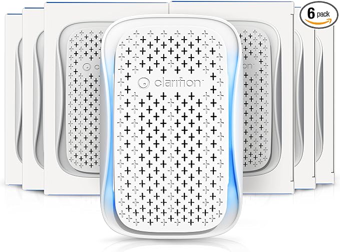 Clarifion - DSTx 2.0 Portable Air Purifier - Plug In Air Ionizer HEPA Air Filter by Clarifion