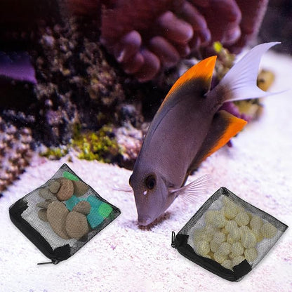 10 Pcs Aquarium Media Bags, 3.9" X 4" Filter Media Bag Small Media Bags - Image 7