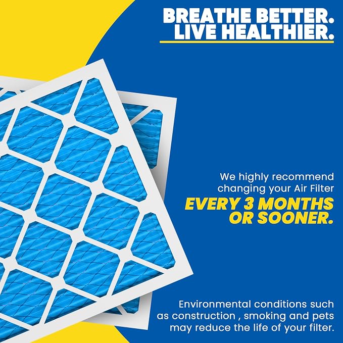 Maycold 12x24x1 MERV 11 Furnace Air Filter, High-Performance HVAC AC Filters - Image 6