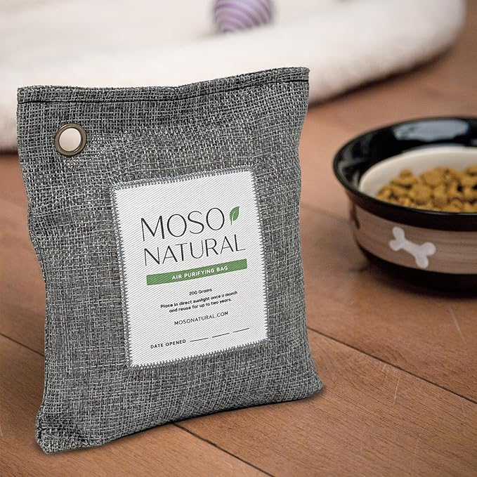 Moso Natural Air Purifying Bag 200g | HGTV Editor's Pick | Premium Bamboo - Image 6