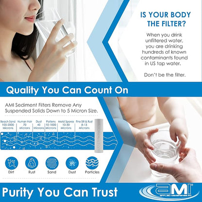 APPLIED MEMBRANES INC. Whole House Water Filter Replacement Filter Cartridge - Image 8