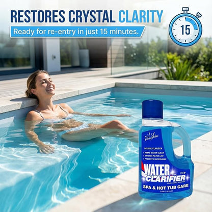 3-in-1 Hot Tub Water Clarifier – Hot Tub Chemicals, pH Neutral Formula - Image 5