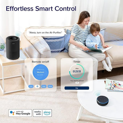 LEVOIT Air Purifier for Home Bedroom, Smart WiFi Alexa Control, AHAM VERIFIDE - Image 5