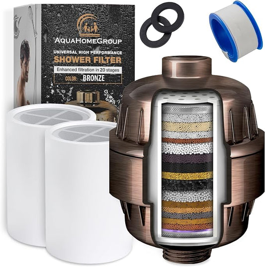 AquaHomeGroup 20 Stage Shower Filter by Aquahomegroup