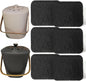 Compost Bin Odor Filters Replacement Oval Activated Carbon Filters by PurifyLogix