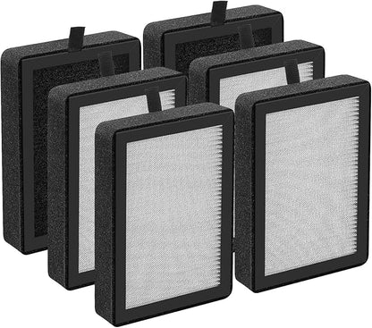 6 Pack LV-H128 Replacement Filter Compatible by isinlive