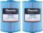 PWW50P3-M Spa Filter, Replaces Unicel 6CH-940RA，Filbur FC-0359M, 45 sq.ft Screw by Mamokin