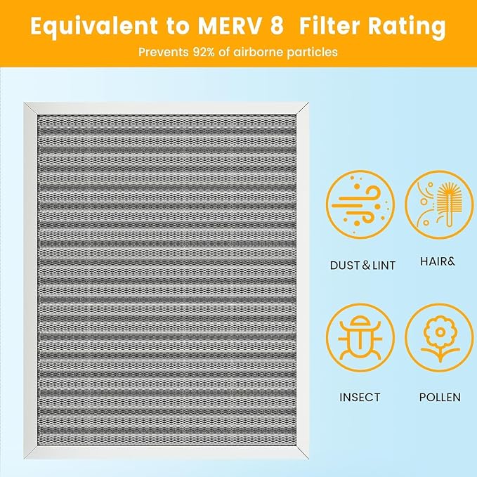 14x24x1 HVAC Furnace Air Filter, Lasts a Lifetime, the Last HVAC Filter You - Image 5