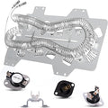 DV42H5200EP A3 DV42H5200EF A3 DV5451AEW XAA DV40J3000EW A2 DVE50R5400V A3 DV219AEW XAA Dryer Heating Element And Thermostat Replaces For Samsung DV395ETPASU A1 DV448AEP XAA DV350AEW XAA DV330AEB XAA