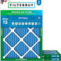 Filterbuy 21x23x1 Air Filter MERV 13 Optimal Smoke & Allergy Defense, by Filterbuy