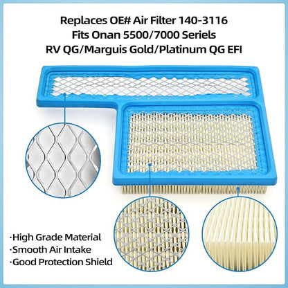 Tune Up Kit for Onan RV QG 5500 7000 Generator Marquis Gold Platinum - Image 2