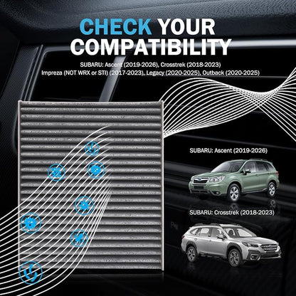 2PCS Cabin Air Filter Accessories - Image 2