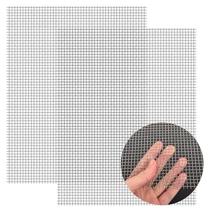 2 Pack 14"x11" Wire Mesh, 5 Mesh Crimped Stainless Steel Mesh, Never Rust - Image 8