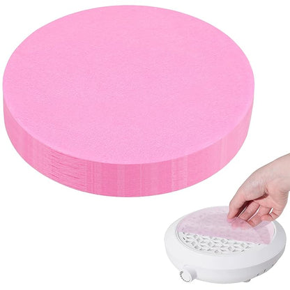200 Sheets Nail Dust Collector Filter Paper Disposable Nail Dust Filters by HLQHXWHZT