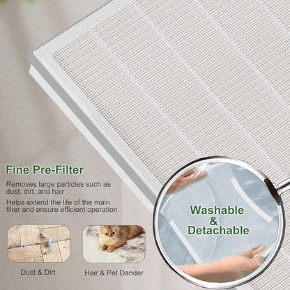 2 Pack H7124 H13 True HEPA Replacement Filter - Image 4